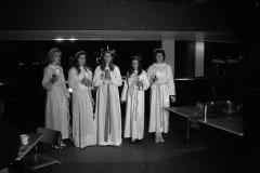 Luciafirande i matsal 1972