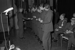 Öv Åbergs mottagning och prisutdelning före juluppehåll 1971