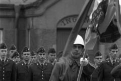 Reg chef Öv Smedmark tar emot åldersklass, 1960 - talet