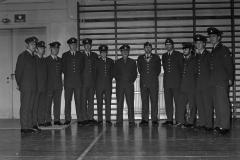 Regementchef tar emot nya befäl i G salen 1971