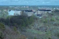 Vyer över kasernerna från Fossum 1991